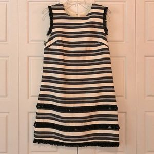 Striped & Fringe Shift